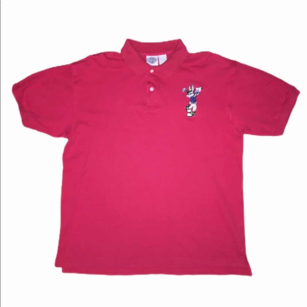 Vintage 90s ACME Clothing Bugs Bunny Golf Polo